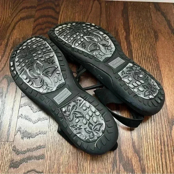 Skechers Reggae Slim Memory Foam Sandals Straps Women’s Size 11 active sports - Picture 8 of 11